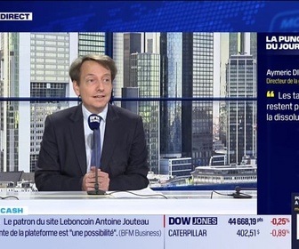 Replay BFM Bourse - La bourse cash : Les taux français restent plus bas qu'avant la dissolution ! - 03/12