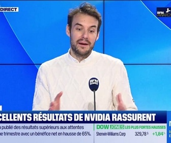 Replay Good Morning Business - Le débrief de l'actu : Les excellents résultats de Nvidia rassurent - 20/11