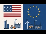 Replay La productivité des travailleurs est plus faible en Europe qu'aux États-Unis