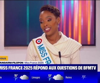 Replay Culture et vous - Angélique Angarni-Filopon, Miss France 2025, répond aux questions de BFMTV