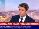 Replay BFM Grand Soir - Attal appelle à une grande primaire des démocrates - 28/10