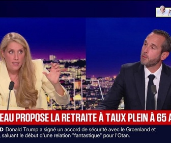 Replay BFM Grand Soir - Retailleau propose la retraite à taux plein à 65 ans - 22/09