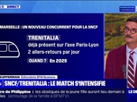 Replay La chronique éco - Trenitalia va ouvrir une ligne Paris-Marseille avec deux allers-retours par jour en 2025