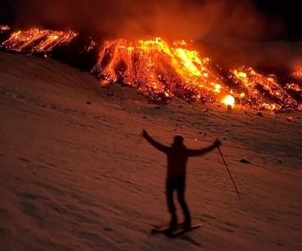 Replay Skier sur l'Etna en fusion ? - Le dessous des images