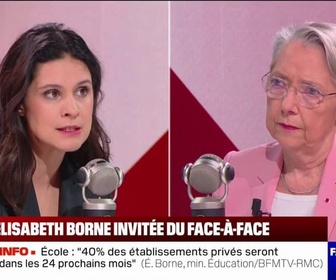 Replay Face à Face - Élisabeth Borne: Il faut absolument agir sur l'usage des armes blanches chez les jeunes