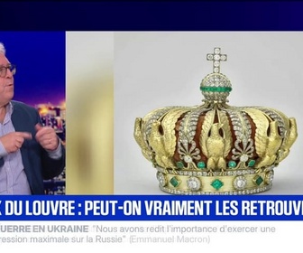 Replay BFM Grand Soir - Louvre : les images choc de la fuite des voleurs - 23/10