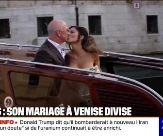 Replay 20H BFM - Le mariage de Jeff Bezos à Venise divise vu l'ampleur de l'événement