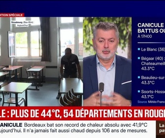 Replay Marschall Truchot : canicule, plus de 44°C, 54 départements en rouge - 22/06