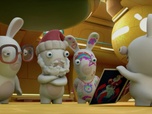 Replay Les Lapins Crétins - Invasion, la série TV - S4 E52 - Petit papa crétin contre la dinde de Noël