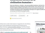 Replay Dans la presse - Iran : La démocratie ne s'impose pas par la force