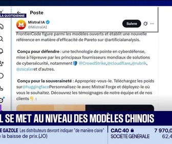 Replay Tech & Co, la quotidienne - Le Tech Flash : Mistral se met au niveau des modèles chinois, par Léa Benaim - 29/10