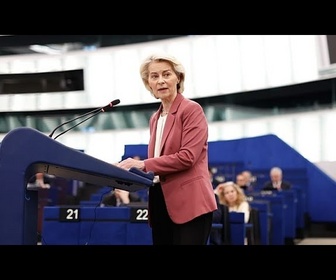 Replay Ursula von der Leyen a réitéré l'attachement de l'UE au droit international après plusieurs...