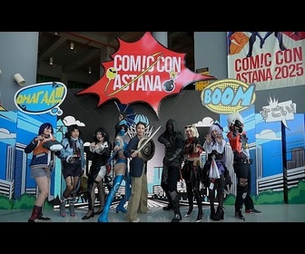 Replay Kazakhstan fan de BD : L'hôte du plus grand Comic Con d'Asie centrale encourage les talents locaux