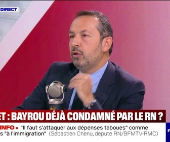 Replay Face à Face - Défense: pour Sébastien Chenu, député RN, Emmanuel Macron essaye de faire vaciller les Français dans une paranoïa