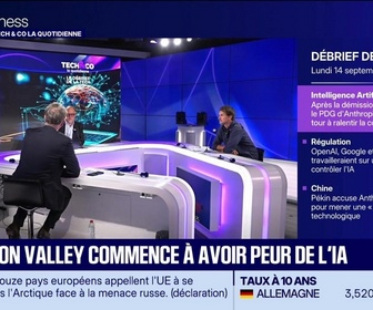 Replay Tech & Co, la quotidienne - La Silicon Valley commence à avoir peur de l'IA - 14/09