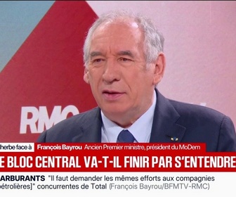 Replay Face à Face - Il va falloir travailler plus, déclare François Bayrou, ancien Premier ministre et président du MoDem