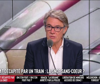 Replay Les Grandes Gueules - Gare de Lyon : son chat s'échappe sous un train. Le TGV démarre quand même et le décapite. La SNCF sans cœur ?