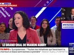 Replay BFM Politique - Sexiste, député fantôme... Le passage de relais tendu entre Manon Aubry et Jordan Bardella sur BFMTV
