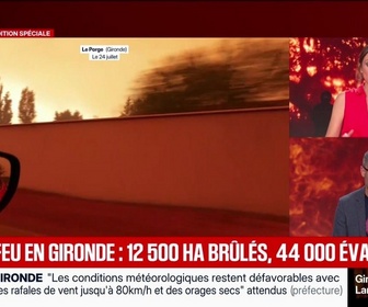 Replay Le Club BFM - Édition spéciale - Feux : Landes, Gironde face aux deux ogres de l'été - 24/07