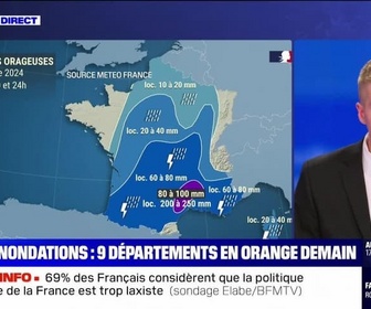 Replay Marschall Truchot Story - Story 1 : Trois départements en vigilance orange pluie-inondation - 16/10