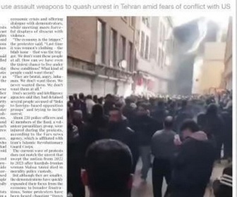 Replay Dans la presse - Contestation en Iran : Le régime va-t-il tenir ?