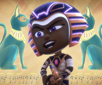 Replay Les Pyjamasques Power Heroes Le cercle des héros - Yoyo et Bastet, les chats dansants
