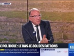 Replay Le 18/19 d'Hedwige Chevrillon - Pierre Gattaz (Radiall) : Crise politique, le ras-le-bol des patrons - 06/10