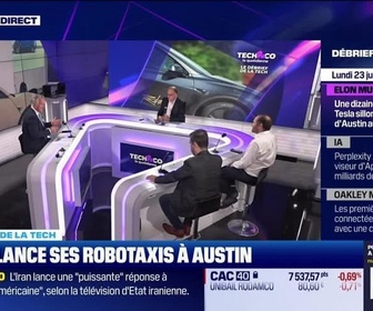Replay Tech & Co, la quotidienne - Tesla lance ses robotaxis à Austin - 23/06