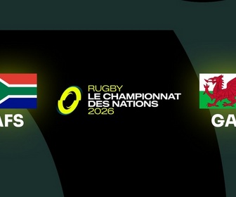 Replay Championnat des Nations de rugby 2026 - Rugby - Le Championnat des Nations - Journée 3 : Afrique du Sud / Pays de Galles