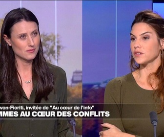 Replay Au cœur de l'info, l'invité - S. Chalvon-Fioriti: Contrairement aux idées reçues, les femmes ne souhaitent pas toujours la paix