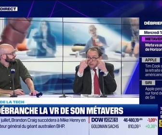 Replay Tech & Co, la quotidienne - Meta débranche la VR de son métavers - 18/03
