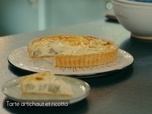 Replay Petits Plats en équilibre - Tarte artichaut et ricotta