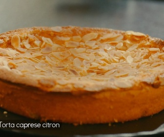Replay Petits Plats en équilibre - Torta caprese citron