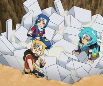 Replay Beyblade Burst - Joshua contre les Ninjas de l'espace