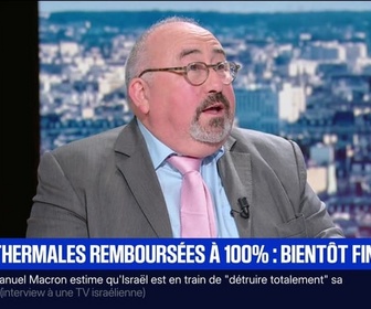 Replay BFM Première - BFM éco : Cures thermales remboursées à 100%, bientôt fini ? - 19/09