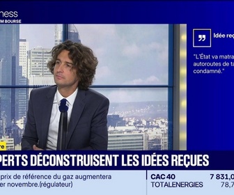Replay BFM Bourse - Mythomètre : L'État va matraquer les autoroutes de taxes, Eiffage est condamnée., FAUX répond Jean-Benoit Gambet - 12/10