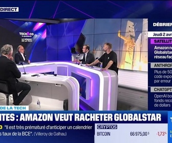 Replay Tech & Co, la quotidienne - Satellites : Amazon veut racheter Globalstar - 02/04