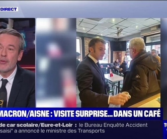 Replay Tout le monde veut savoir - Macron/Aisne : visite surprise... dans un café - 30/01