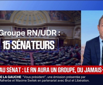 Replay L'édito politique de Guillaume Daret - Séisme au Sénat : le RN aura un groupe, du jamais-vu - L'édito politique - 28/09