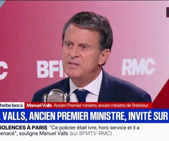 Replay Face à Face - Débordements après le sacre du PSG: Notre doctrine du maintien de l'ordre sur ce type de faits doit être totalement revisitée, estime Manuel Valls
