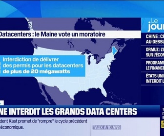 Replay Good Morning Business - Le Maine interdit les grands data centers