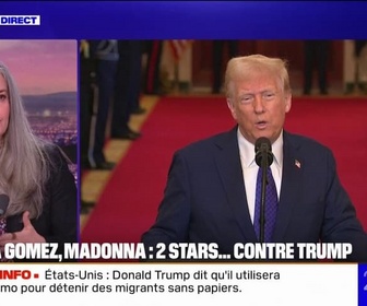 Replay 20H BFM - LE CHOIX D'ELSA - Selena Gomez et Madonna, deux stars contre Donald Trump