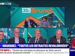 Replay 20h Brunet - Wauquiez : toutes les retraites revalorisées - 11/11