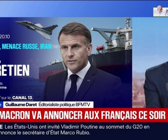 Replay BFM Première - Ce que Macron va annoncer aux Français ce soir - L'édito politique - 24/09
