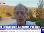 Replay BFM Story - Story 10 : Incendie proche d'Athènes, le feu a été circonscrit par les pompiers grâce à quatre canadairs - 28/07