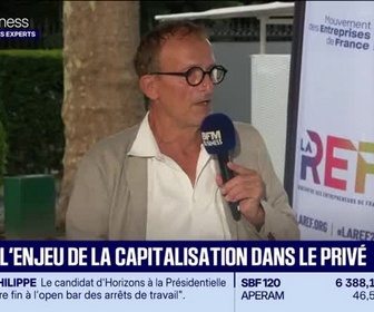 Replay Les Experts - Medef, l'enjeu de la capitalisation dans le privé