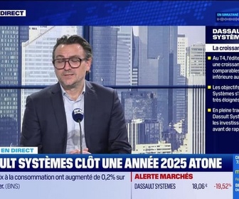 Replay BFM Bourse - Dassault Systèmes : le titre envoyé aux enfers en Bourse, trop de retards sur l'IA - 11/02