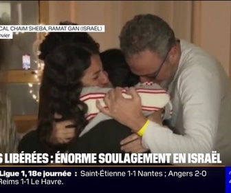 Replay 20H BFM - Trêve à Gaza: les retrouvailles émouvantes des ex-otages avec leurs familles au centre médical Chaim Sheba, près de Tel-Aviv