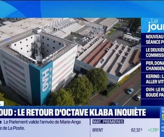 Replay Good Morning Business - Le plongeon d'OVH Cloud à la Bourse de Paris