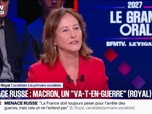 Replay Le Grand Oral 2027 - Menace russe: Emmanuel Macron fait peur aux gens, affirme Ségolène Royal, candidate à la primaire socialiste
